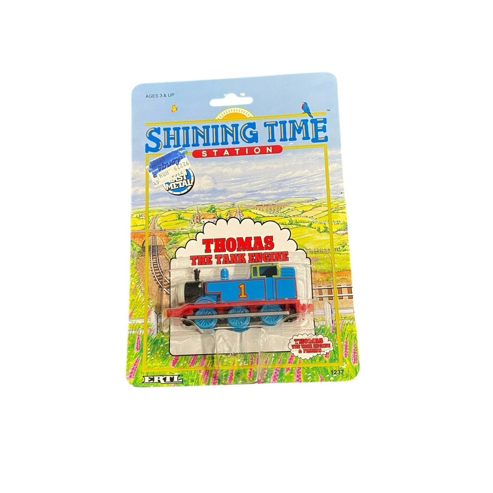 1992 ERTL Thomas  Shining Time Station Diecast Metal Thomas Friends Train  #1237